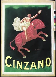 Poster Advertising Cinzano